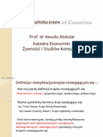 Prof. DR Awudu Abdulai Katedra Ekonomiki Żywności I Studiów