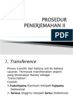 5 Prosedur Penerjemahan 2