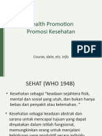 Promosi Kesehatan