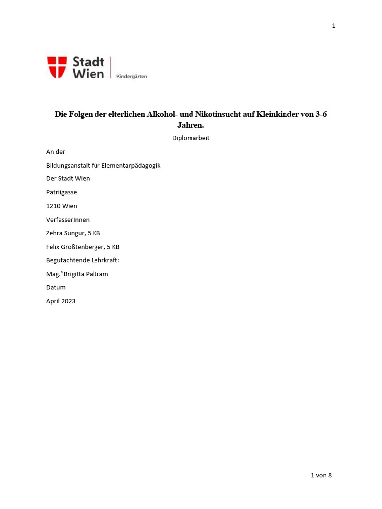 Diplomarbeit | PDF