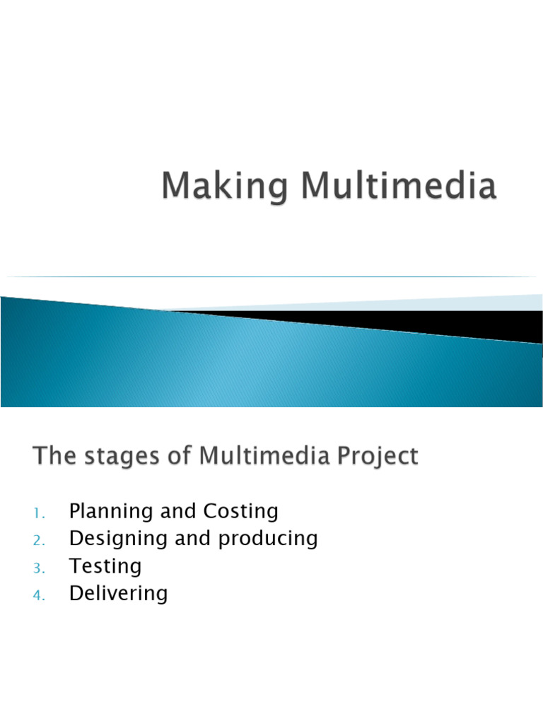 Making Multimedia PDF Multimedia Operating System