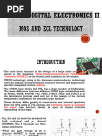 Lecture 3 - MOS and ECL Technology