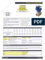 Motorized valve Data Sheet