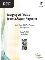 Debugging Web Services