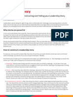 Lesson Summary - Speak Up and Lead - Constructing Your Leadership Story - 149