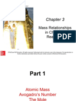 Part 1 Chapter 3 - Mass Relationships in Chemical Reactions