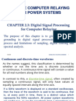 ELK415E - Chapter-2.3 - DSP For Relaying