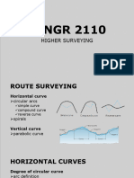 CENGR 2110 Higher Surveying CO5