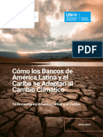 Como Los Bancos de America Latina y El Caribe Se Adaptan Al Cambio Climatico