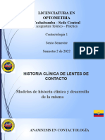 Clase 4 Programa de Optometría ULAT Calculo Diseño Lentes Blandos Esfericos