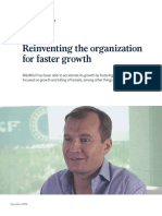 Reinventing The Organization For Faster Growth