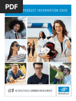 Essilor Progressive Lens Markings Chart | PDF