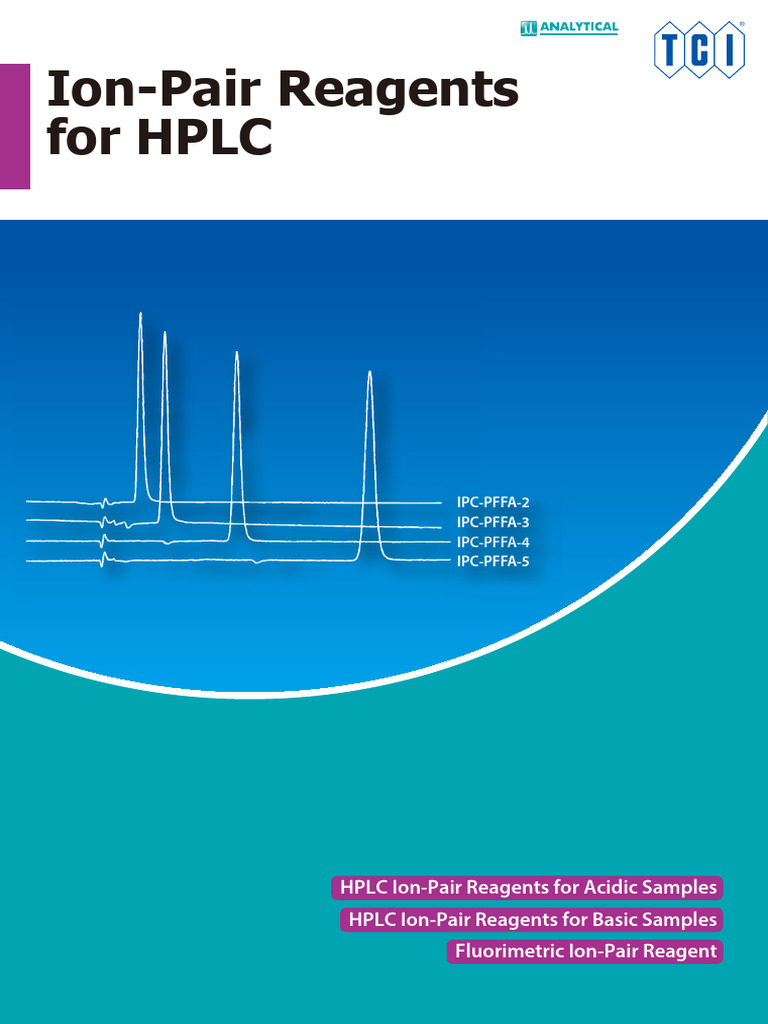 IonPair Reagents For HPLC Brochure A1084 E PDF High