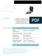 AC-DN10A Power Adapter For Select Sony V-Mount Cameras