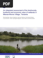 Download IUCN_An Integrated Assessment of the Biodiversity Livelihood and Economic Value of Wetlands in Mtanza-Msona Village_Tanzania by david_allen3028 SN68672271 doc pdf