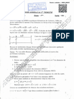 Devoir Du 1er Trimestre Mathematiques 3ème 2021-2022 Cpeg Le Rosaire