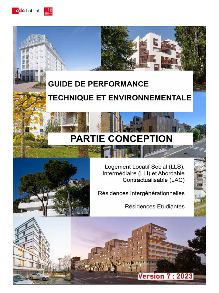 Guide de Conception 2023 pour Logements | PDF | Environnement naturel ...
