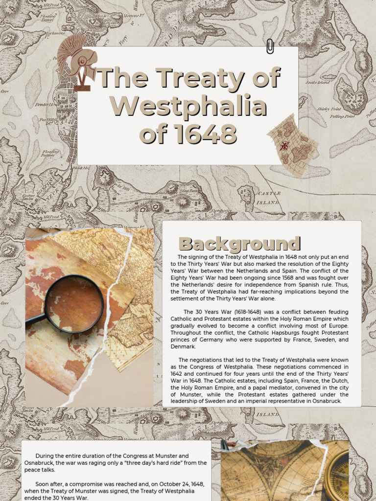 The treaty of westphalia of 1648 1 pdf sovereignty sovereign state