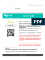 Flynas Booking Confirmation (AE7TSK)