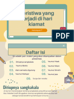 Peristiwa Yang Terjadi Di Hari Kiamat