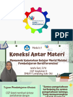 Koneksi Antar Materi Modul 2.1