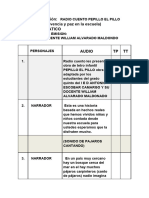 Libreto - Producción - Radio - Escolar..william Alvarado... IED Antonio Escobar Camargo