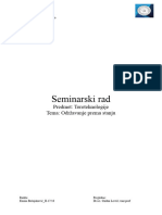 Seminarski rad iz Terotehnologija