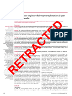 RETRACTED The First Tissue Engineered Airway Tran