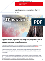 Inside Howden - Targeting World Domination - Part 2