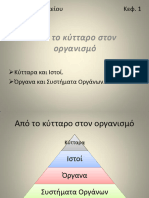 Apo To Kytaro Ston Organismo PDF