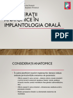 Terapie Implanto-Protetica Curs 2 - Consideratii Anatomice