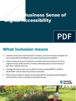Making Business Sense of Digital Accessibility