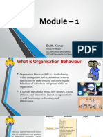 OB Module - 1 Notes