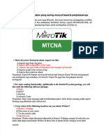 PDF Soal Mtcna Dan Jawaban Yang Sering Muncul Beserta Penjelasannya - Compress