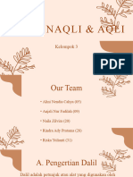 Dalil Aqli & Naqli (Kelompok 3) - 20231009 - 143558 - 0000