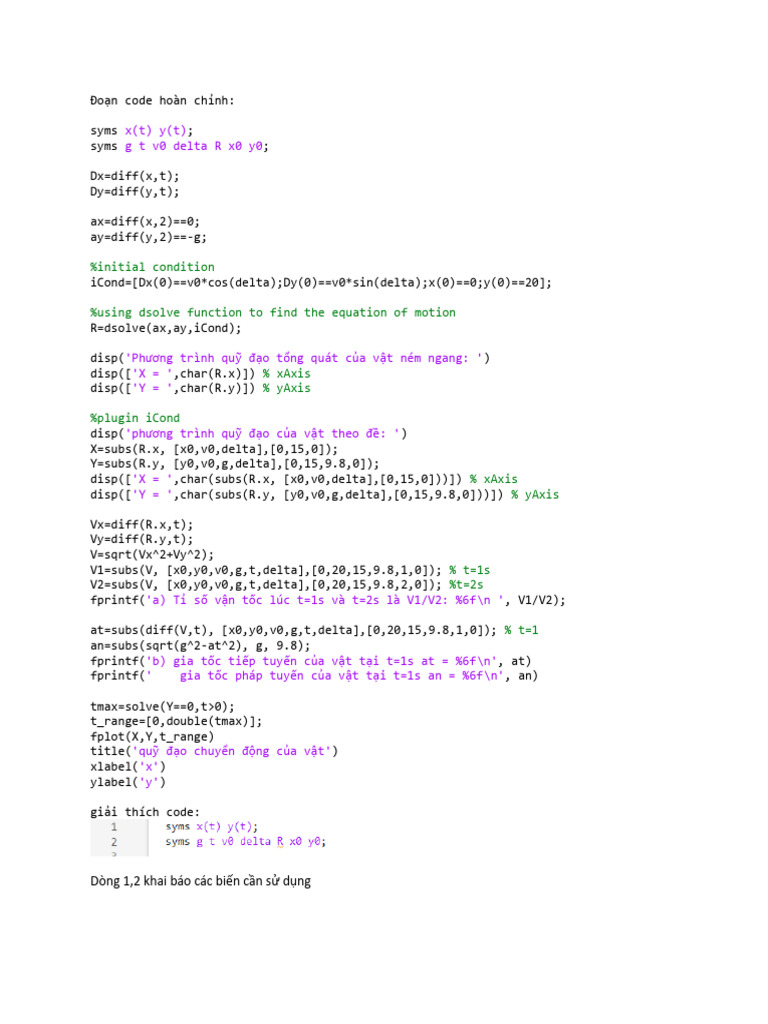 Code Matlab | PDF