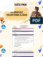 Aksi Nyata Topik Perencanaan Pembelajaran Diferensiasi