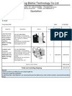 Quotation of A6 Rewinder + X6S - Checo 17102023