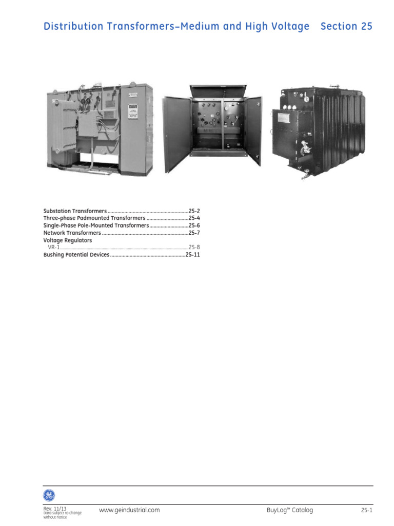 25 BuyLog2017 TransformersMandH | PDF | Transformer | Electric Power ...