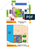 Jalur Evakuasi Gedung F Dan Gedung A Lantai 3 Sampai Lantai 11