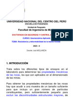 1 - Resistencia y Deformabilidad de La Matriz Rocosa