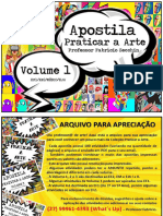 Volume 1 - ApreciaÃ Ã o - Apostila Praticar A Arte - Volume 1 - Professor FabrÃ Cio Secchin
