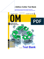 Om 5 5th Edition Collier Test Bank