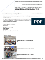 Gmail - Capacitar A Los Postulantes Al Cargo de Operadores Tecnológicos Operativos para La Aplicación de La Prueba Nacional