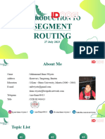 Segment Routing - IDNOG V1.4