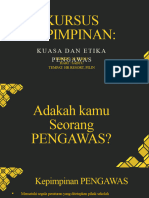 Kursus Kepimpinan Pengawas 2023