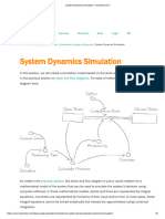 System Dynamics Simulation - Staock Case Study