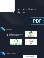 Python Introduction