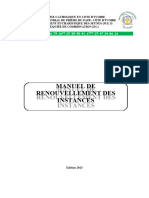 Manuel de Renouvellement Edition 2023