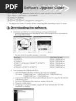 Samsung LE A656A Firmware Upgrate